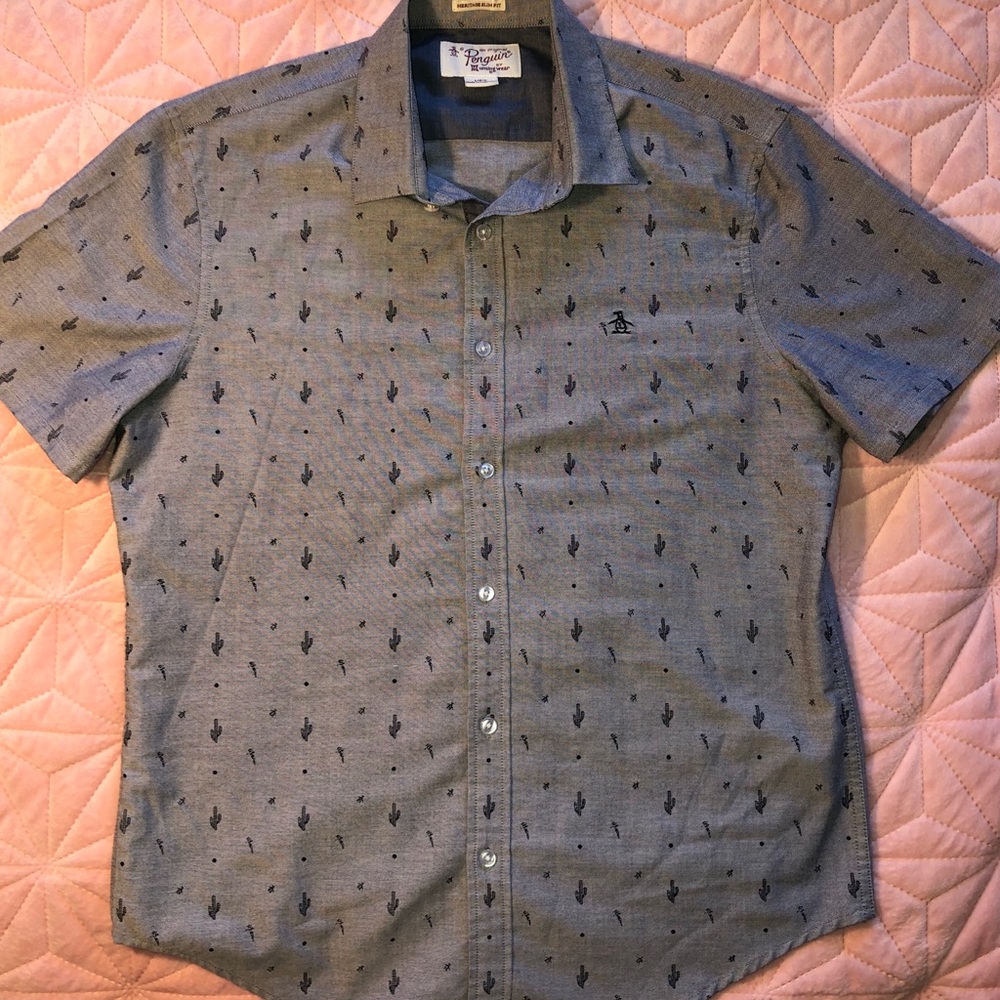 Penguin bottom down shirt